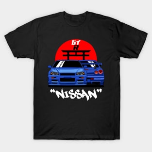 GTR R34 Legend JDM T-Shirt